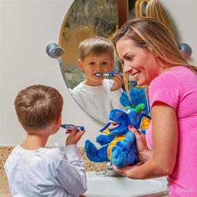 img 3 attached to Enhance Dental Care with the StarSmilez Tooth Brushing Buddy Dragon!