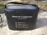 img 2 attached to Car compressor 70mai Air Compressor 32 l/min 7 atm black review by Dimitar Moskovsky ᠌