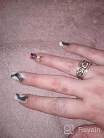 img 5 attached to Повысьте ваш мастерство в уходе за ногтями с VRENMOL Poly Nails Gel Set: 6 блестящих цветов для потрясающих ногтей.