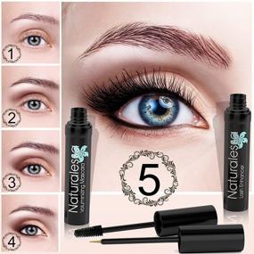 img 2 attached to 💧 Enhance Your Lashes with Waterproof Mascara for Black Eyelash Growth