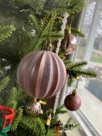 картинка 1 прикреплена к отзыву Набор из 86 розовых елочных шаров - небьющиеся украшения для деревьев, домашняя вечеринка, праздничные гирлянды, венки с подвесными крючками в комплекте от Jason Dennis