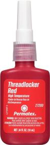 img 3 attached to 🔴 Permatex 27200 High Temperature Threadlocker: Efficient Sealant for Various Applications - Red, 10 ml