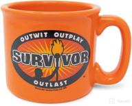 survivor outplay outlast campfire ceramic logo