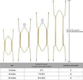 img 2 attached to Invisible Hangers Stainless Decorative Holders
