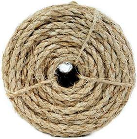 img 1 attached to 🧵 Koch Natural Sisal Twisted 3 Strand Rope, 1/4" x 100-Feet