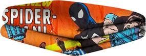 img 3 attached to Marvel Amazing Spider Man Fleece Blanket Kids' Furniture, Decor & Storage
