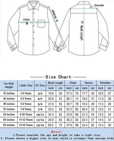 img 2 attached to Spring Gege Checked Flannel Children Boys' Clothing : Tops, Tees & Shirts