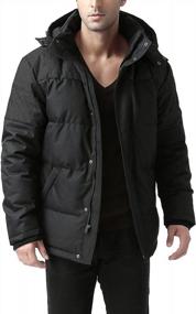 img 1 attached to Men'S Waterproof Down Jacket | Ethan By BGSD (Regular & Big And Tall Sizes)