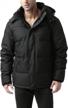men's waterproof down jacket | ethan by bgsd (regular & big and tall sizes) logo