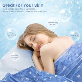 img 1 attached to Elevate Your Sleep Game With Elegear'S Cooling Throw Blanket - Perfect For Hot Sleepers!