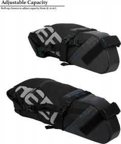 img 2 attached to Водонепроницаемая велосипедная сумка под сиденьем для аксессуаров для велоспорта - серия Roswheel Essentials