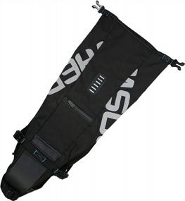 img 3 attached to Водонепроницаемая велосипедная сумка под сиденьем для аксессуаров для велоспорта - серия Roswheel Essentials