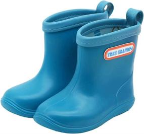 img 4 attached to Grandpa Waterproof Shoes Toddler Boots Boys' Shoes ~ Outdoor