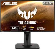 asus vg259qr gaming monitor - 1080p, 165hz, high definition logo