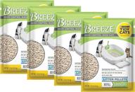 tidy cats breeze pellets xl bag 4-pack - convenient 7 lbs size for easy cat litter maintenance logo