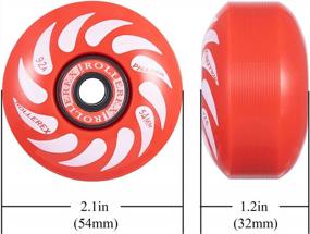 img 2 attached to Upgrade Your Skateboard With Rollerex Phaser 92A 54Mm Wheels