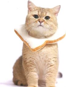 img 4 attached to Adnikia Creative Bread Shaped Headdress Dressing Cats