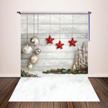 christmas stars photography backdrop - huayi 5x7ft newborn photo props for festive photoshoots logo