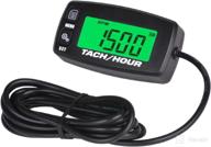 runleader digital maintenance tach/hour meter for small gas engines - backlight display, battery replacement | for riding lawn tractors, generators, compressors, chainsaws, outboard motors, pressure washers логотип