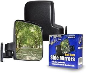 img 3 attached to Madjax Mjsm8000 Side Mirrors: Universal Fit for Superior Visibility