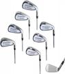 upgrade your game with agxgolf men's tour tci irons set - includes pitching wedge and bonus sand wedge in stainless steel logo