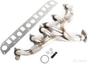 img 2 attached to Enhance Performance with Omix-ADA 17622.12 🚗 Exhaust Manifold Kit (91-99 Jeep TJ/XJ/ZJ 4.0L)