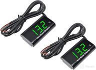 voltage dc3 18v waterproof aideepen voltmeter logo