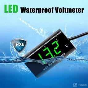 img 3 attached to Voltage DC3 18V Waterproof Aideepen Voltmeter