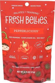 img 4 attached to 🌶️ Fresh Bellies Toddler Snack Pepperlicious Red Pepper, 0.75oz