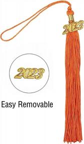 img 2 attached to 2021 Graduation Tassels: Choose from 14 Colorful Academic Graduation Tassels with Year Charm