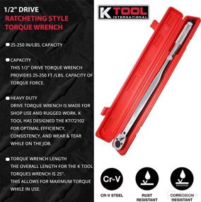 img 2 attached to K Tool International KTI 72102 Torque Wrench