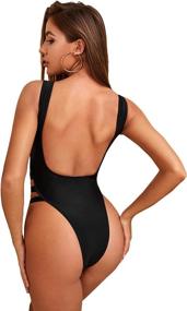 img 3 attached to 👙 SOLY HUX Women's Bathing Swimsuit: Trendy Women's Clothing for Swimsuits & Cover Ups