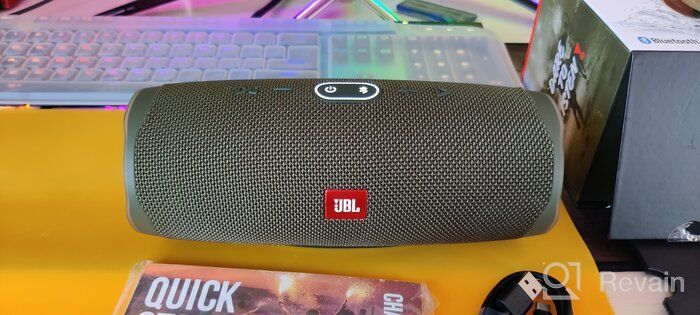 img 2 attached to Portable acoustics JBL Charge 4, 30 W, red review by BU Jang ᠌