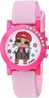 🕒 l.o.l. surprise girls' quartz plastic wrist watches logo