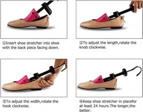 img 2 attached to Get Perfectly Fitting Shoes With Eachway Shoe Stretcher And Trees - Ideal For Men And Women