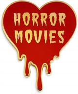 pinsanity i love horror movies сердце эмалированная булавка на лацкан логотип