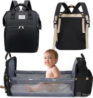 fengoo diaper bag backpack with baby changing station - multifunctional travel backpack diaper bag for maternity - waterproof, stylish, and convenient logo