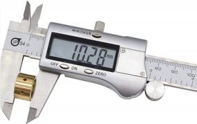 img 2 attached to Waterproof Metal Digital Caliper With Large LCD Screen And Dual Measuring Units - 0-6 Inches/0-150 Mm Measuring Range