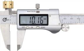 img 1 attached to Waterproof Metal Digital Caliper With Large LCD Screen And Dual Measuring Units - 0-6 Inches/0-150 Mm Measuring Range