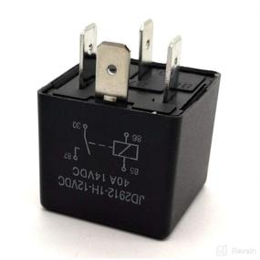 img 3 attached to 🚗 High-Quality Car Relays 12V 4 Pin 40amp SPDT Model JD2912-1H-12VDC 40A 14VDC - 2 Pack, Ideal for Tractors, Trucks, Boats, Auto Switches & Starters