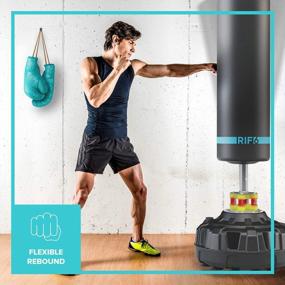 img 1 attached to Enhance Your Workout Routine With The RIF6 Freestanding Punching Bag - Perfect For Home And Gym Cardio And Boxing Training For Adults And Kids