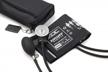 adc prosphyg 768bk professional pocket aneroid sphygmomanometer with adcuff nylon blood pressure cuff and carrying case - adult size, black color - ideal for medical professionals and home use logo
