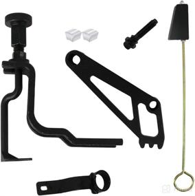 img 4 attached to 🔧 Dokili Ford 4.6L 5.4L 6.8L Repair Tools Kit: Valve Spring Compressor, Crankshaft Positioning Tool, Cam Phaser Holding & Locking Tools, Timing Chain Locking Wedge & Cam Phaser Lock Out Tool