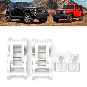 img 2 attached to Aluminum Stainless Replacement Wrangler 2007‑2018 Exterior Accessories