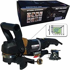 img 1 attached to Stadea SWP101K: The Ultimate Variable Speed Wet Polisher Grinder For Concrete Countertop & Stone Polishing
