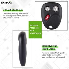 img 2 attached to SCITOO Keyless Replacement Remote Housing Interior Accessories