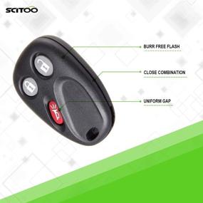 img 1 attached to SCITOO Keyless Replacement Remote Housing Interior Accessories