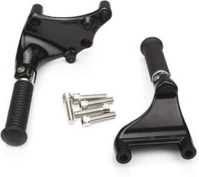 img 3 attached to 🏍️ Enhance Your Riding Experience: Harley Sportster 1200 Iron XL 883 48 72 2014-2019 Compatible Rear Passenger Foot Pegs