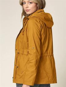 img 1 attached to WJC643 Womens Color Parka Jacket Women's Clothing ~ Coats, Jackets & Vests