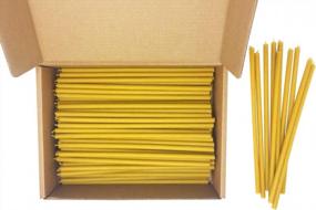 img 3 attached to Pure Beeswax Taper Candles – 100% Natural, Dripless, And Slow Burning For Home, Dinner, And Celebrations